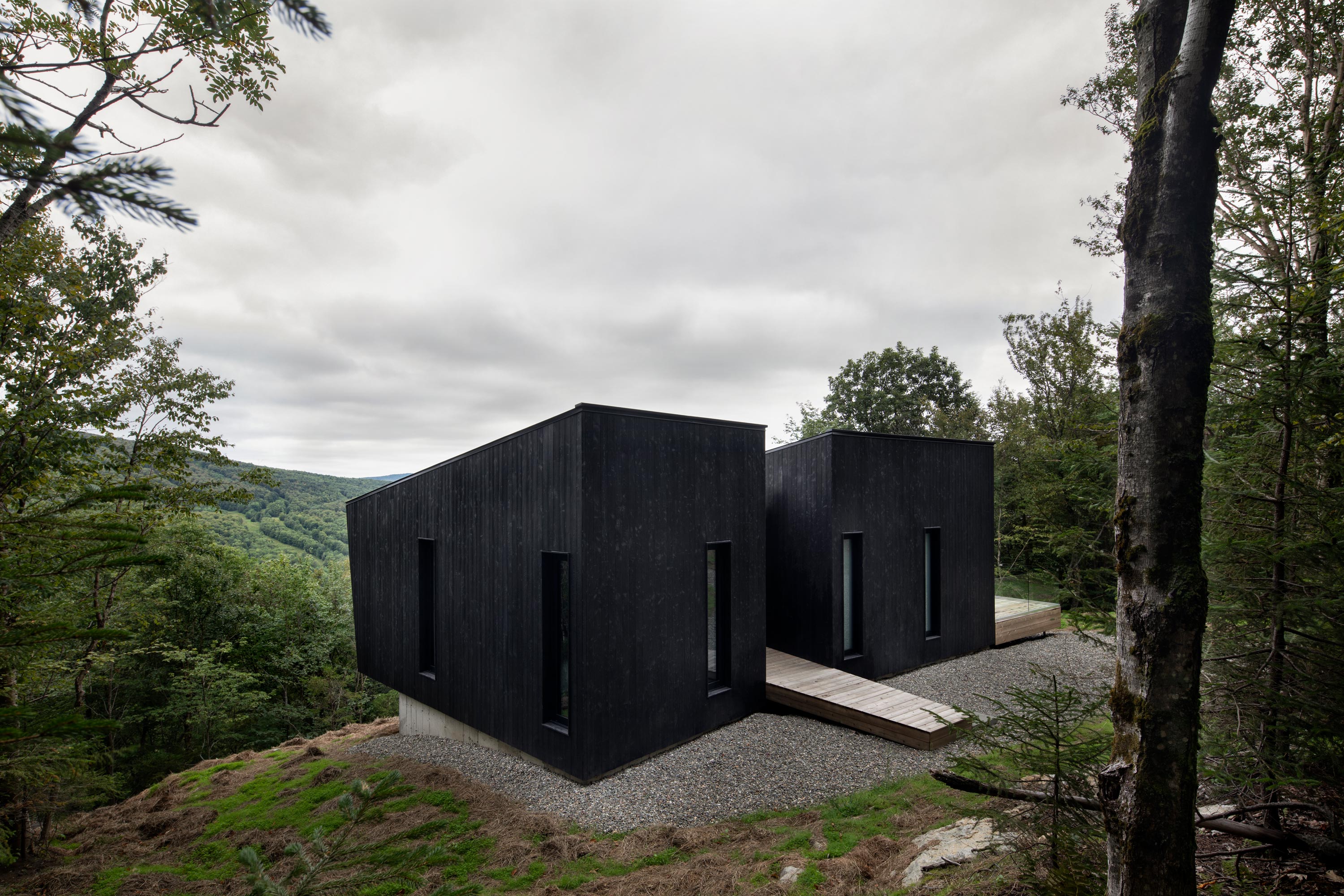 La Binocle chalet cabin naturehumaine architecture